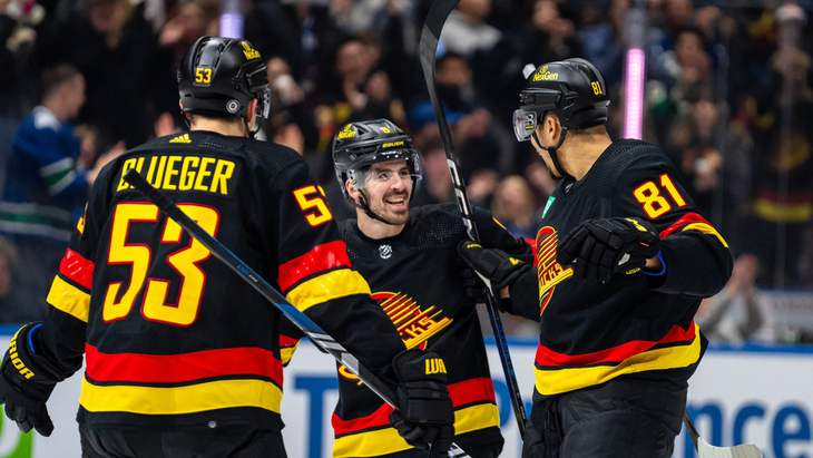 «Ванкувер» в матче с «Сан-Хосе»