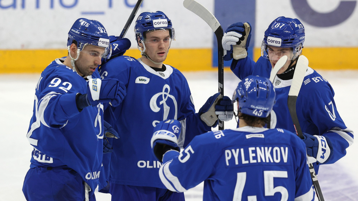 «Динамо» в матче со «Спартаком»