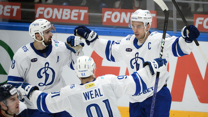 Динамовцы в матче с «Торпедо»