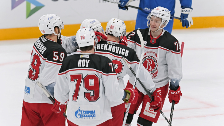 «Витязь» в матче с московским «Динамо»