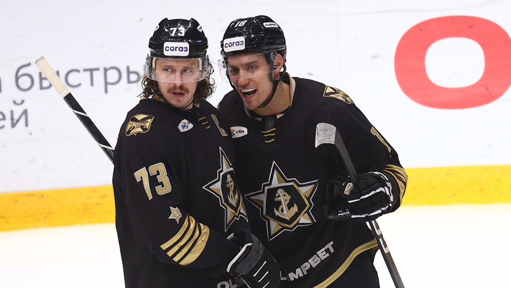 «Адмирал» в матче с «Автомобилистом»