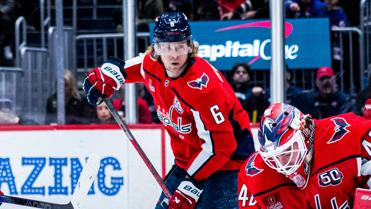 «Вашингтон» в домашнем матче с «Рейнджерс»