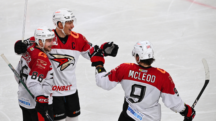 «Авангард» в матче с «Северсталью»