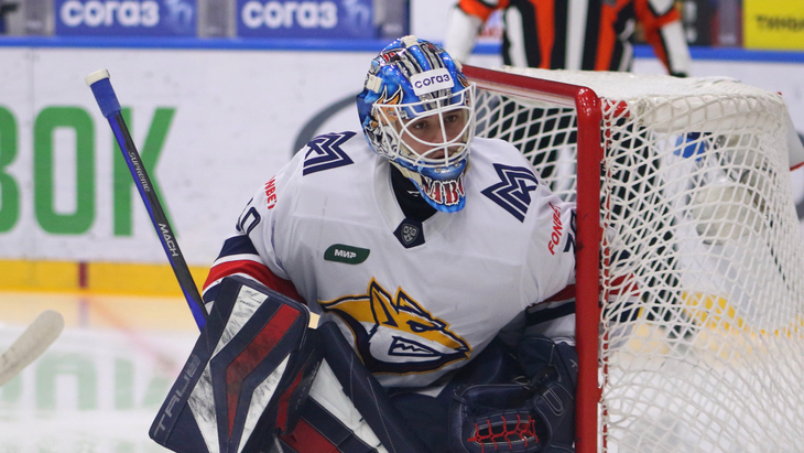 Илья Набоков — голкипер «Металлурга» Мг