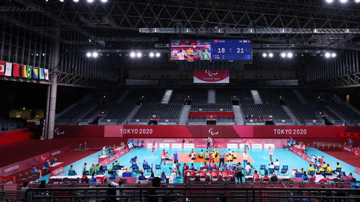 Российские волейболисты вышли в финал паралимпийского турнира